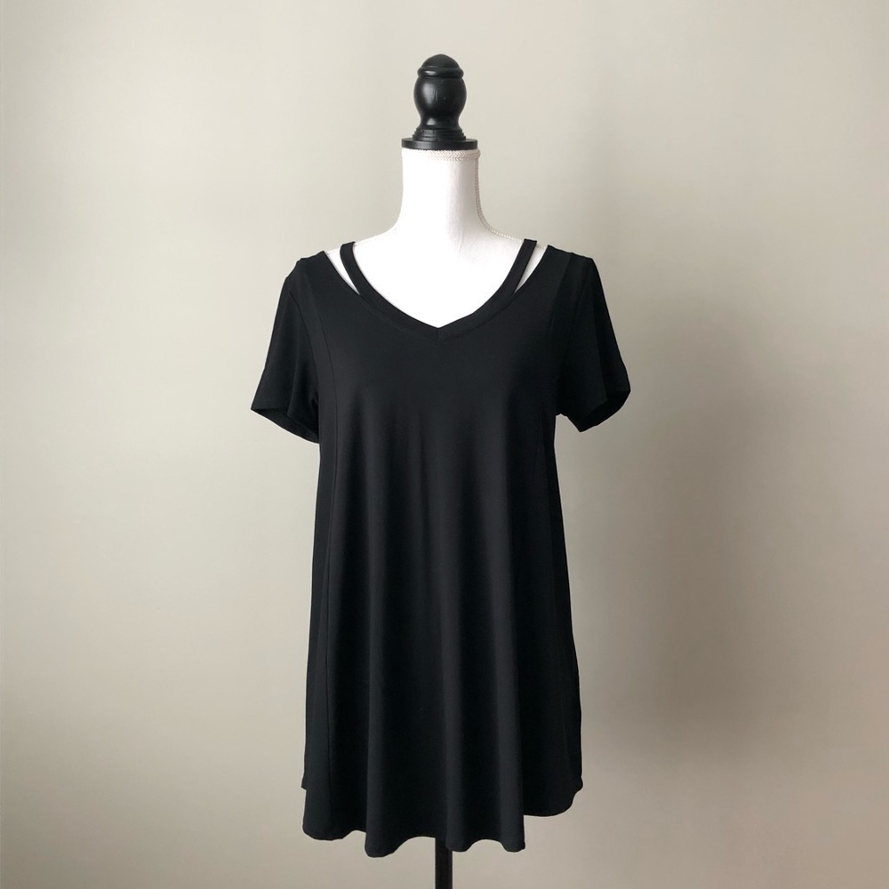 Parkhurst | black babydoll tunic size M
